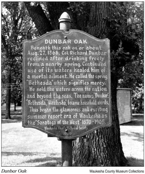 The Dunbar Oak in Waukesha, WI.