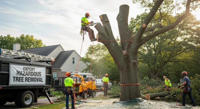 Expert Hazardous Tree Removal