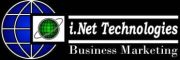 iNet Logo Black Background Business Marketing - Bodini MT 350x116